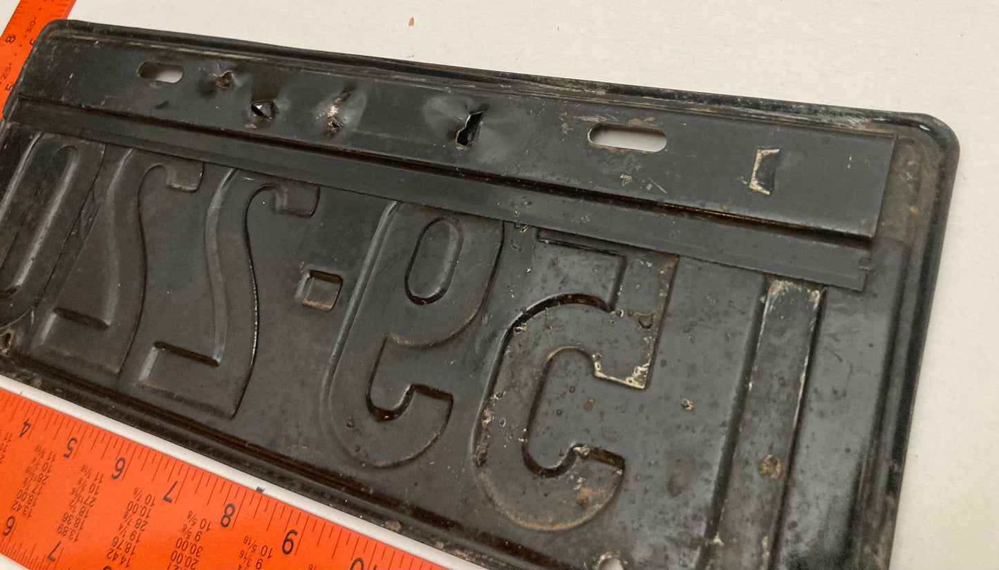 1936 Maryland #159-220 Truck License Plate with Locking Tab