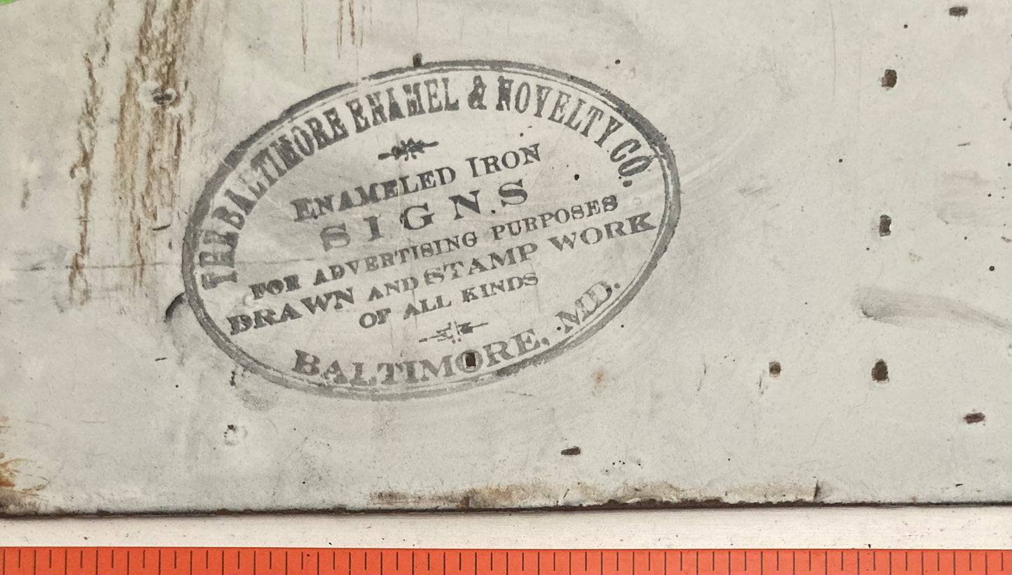 Undated Washington, DC #13793 Passenger License Plate (Porcelain)