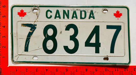 2000s Canada #78347 Military License Plate