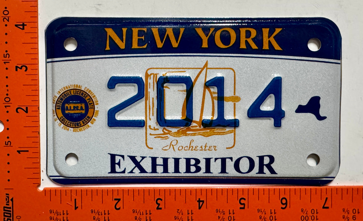 2014 ALPCA Convention Exhibitor, Rochester, NY License Plate