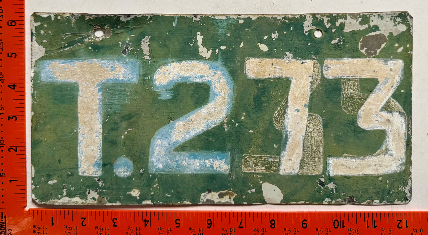 undated Out Islands, Bahamas #T273 Truck License Plate