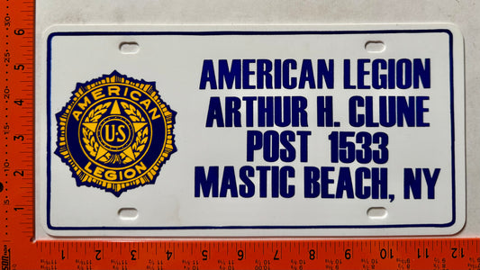 American Legion Booster License Plate