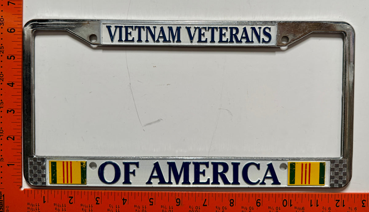 Undated Vietnam Veterans of America License Plate Frame