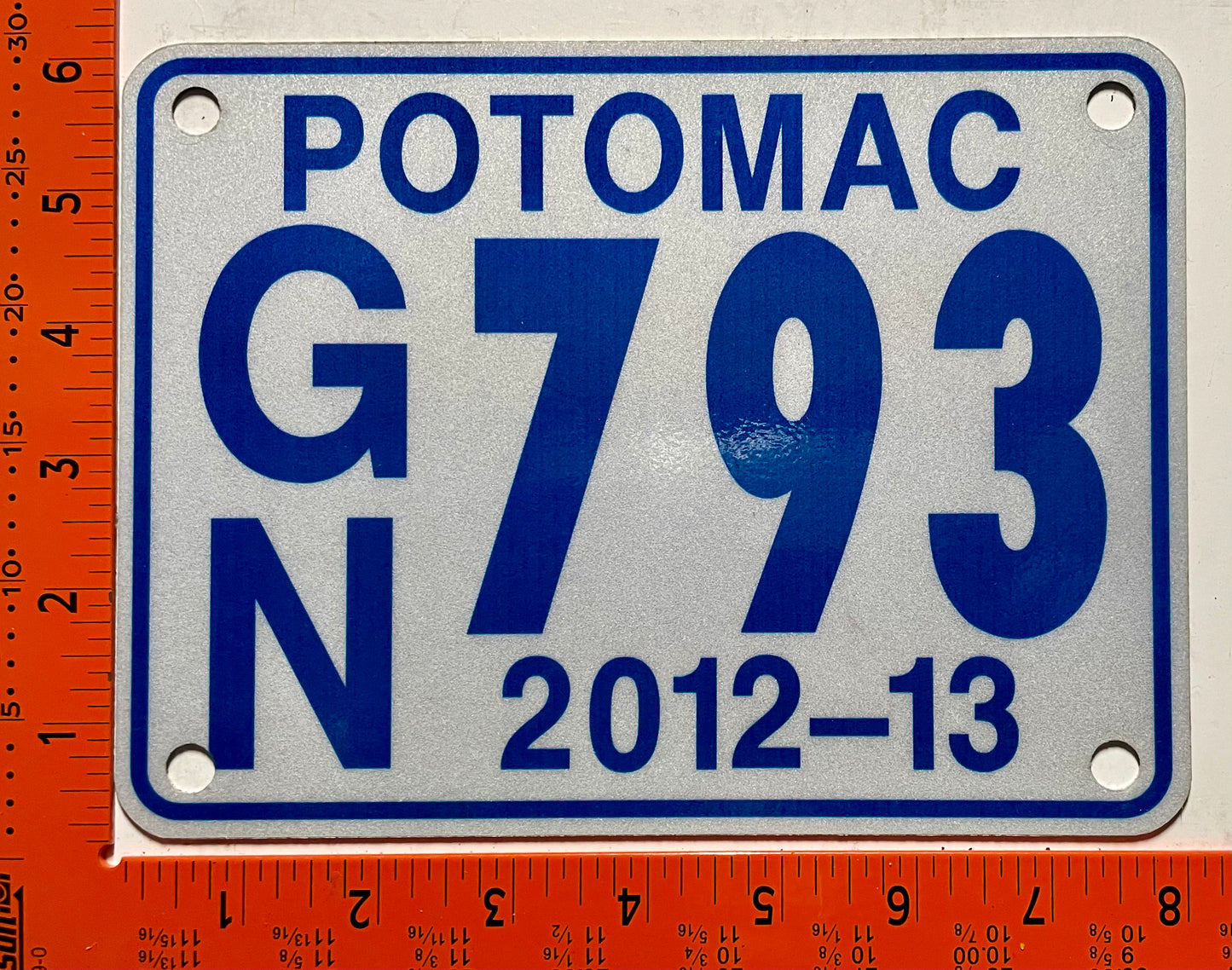 2012/2013 Maryland #G/N 754 Gill Net Fishing Permit