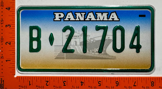 1999 Panama #B-21704 Bicycle License Plate