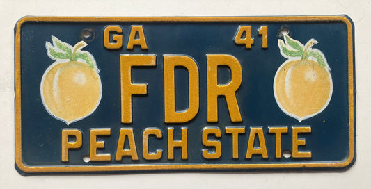 FDR's Little White House - Cars and License Plates - by Charlie Gauthier