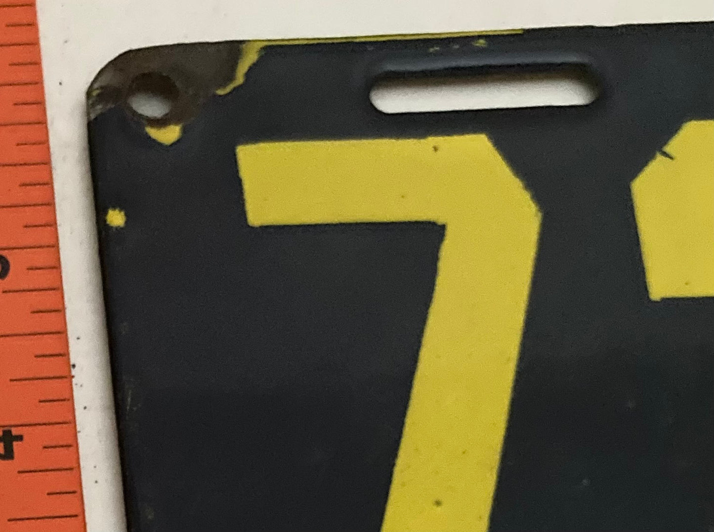 1913 Maine #17278 Passenger License Plate