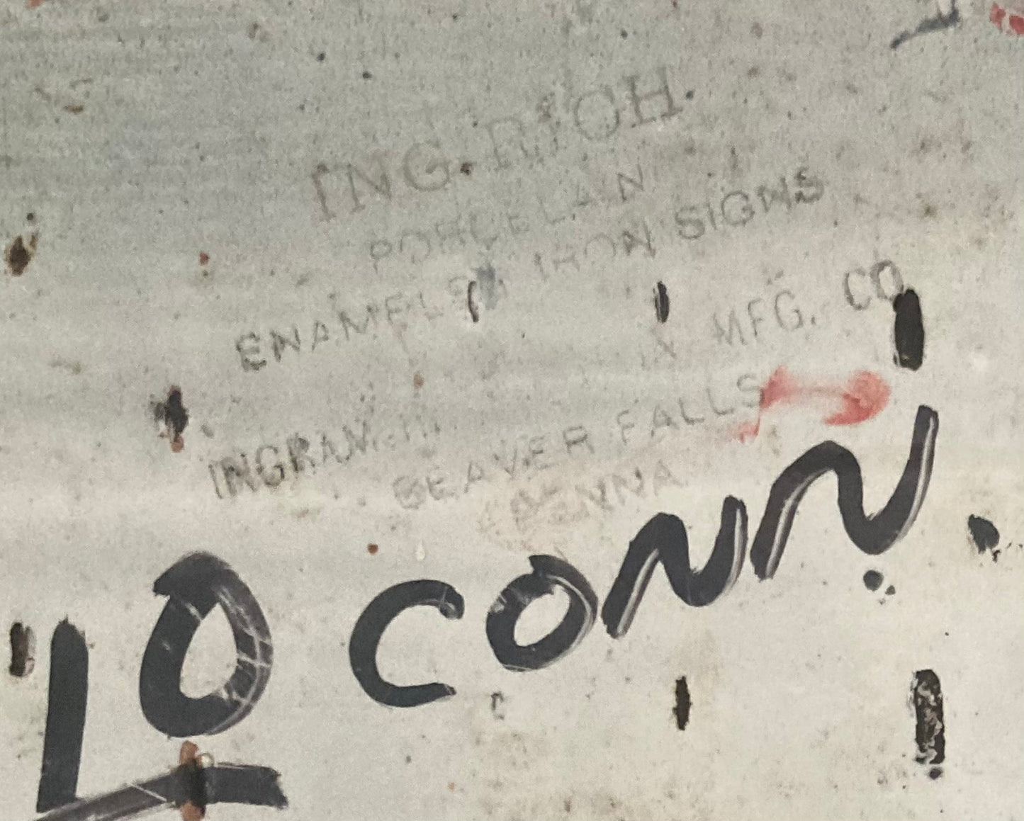 1910 Connecticut #C10402 Passenger License Plate
