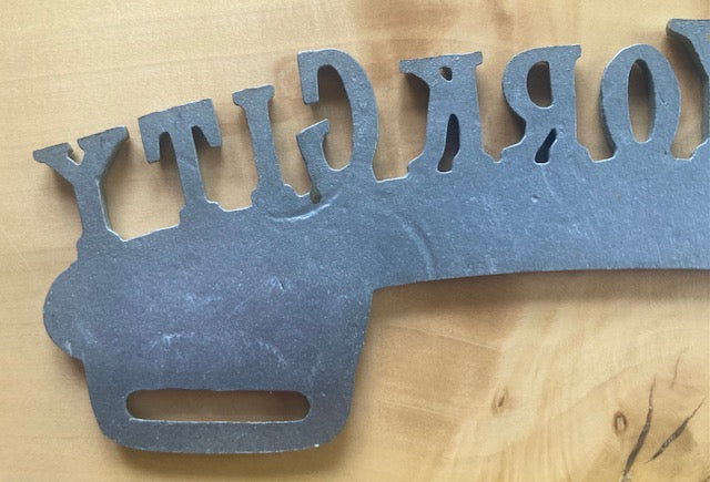 New York City Cast License Plate Topper