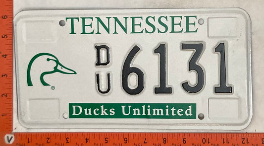Undated Tennessee #D/U 6131 Passenger License Plate
