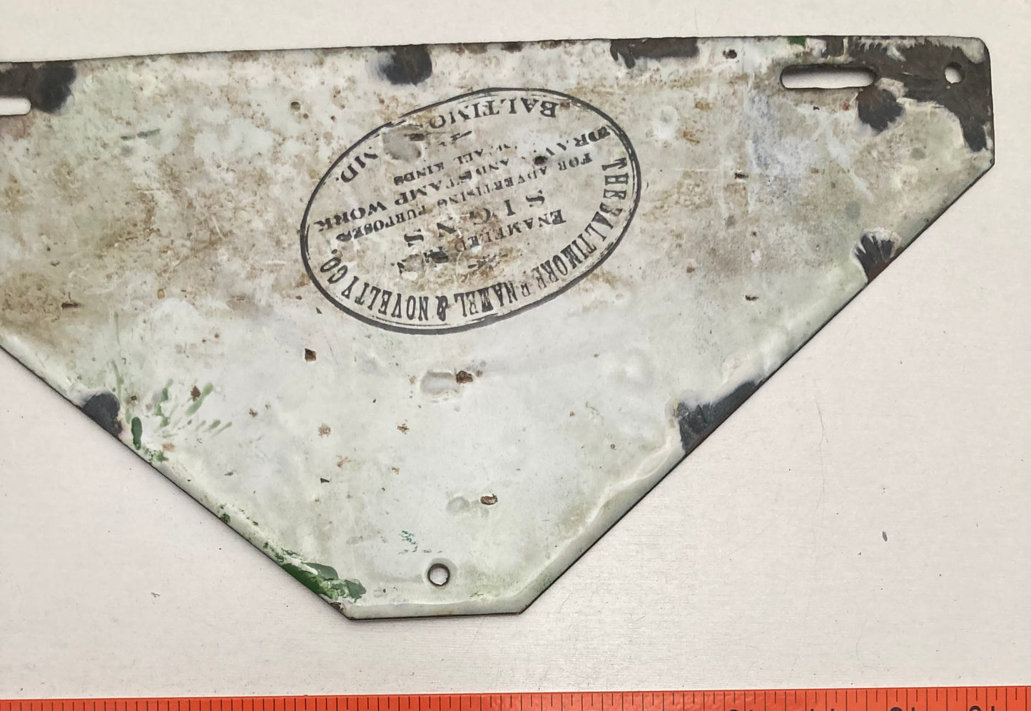 1914 New Hampshire #9066 Passenger License Plate (Non-Resident)