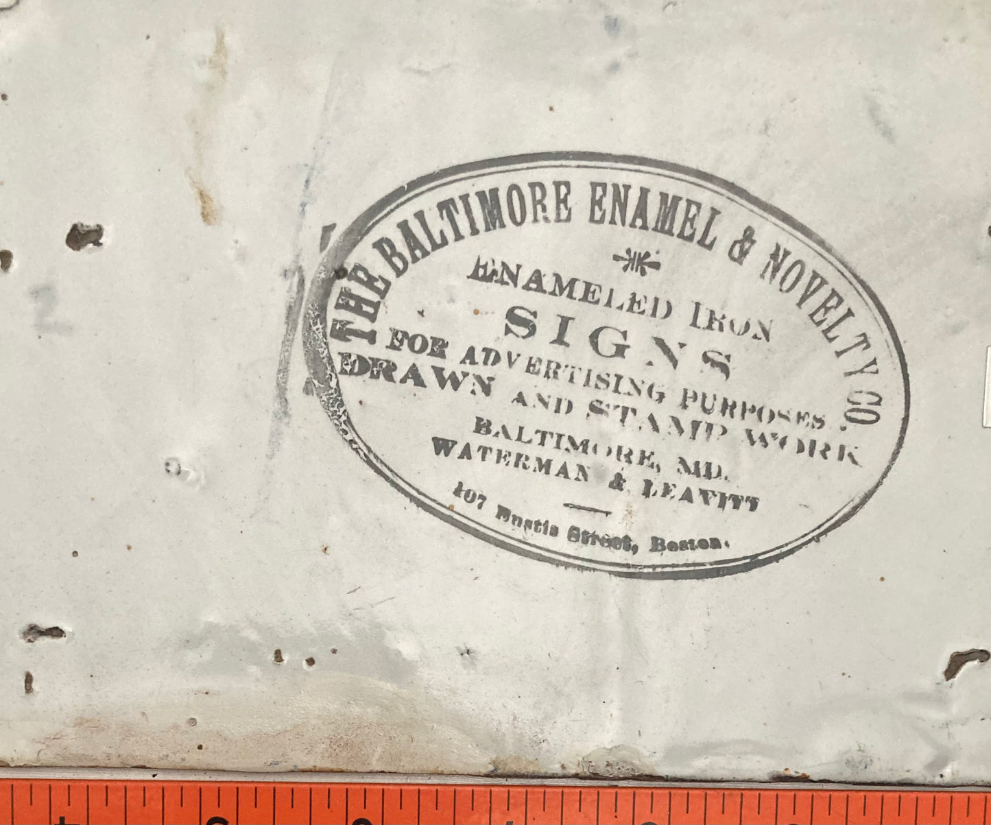 1910 Massachusetts #12397 Passenger License Plate