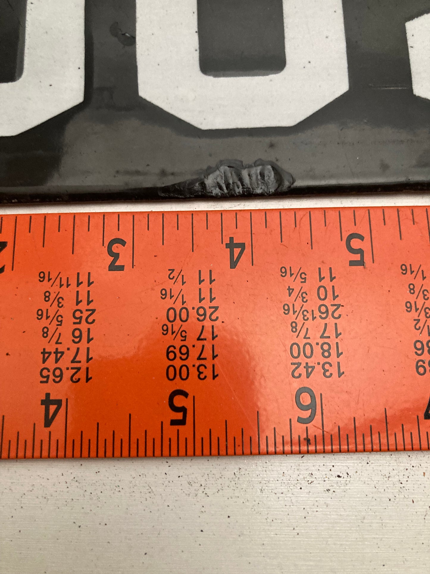 1911 Washington, DC #9694 Passenger License Plate (Porcelain) 4-Digits