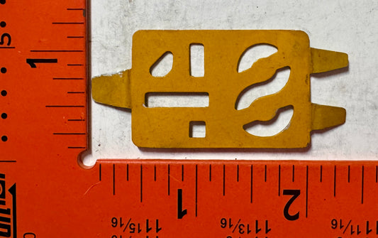 1948 Connecticut Passenger License Plate Date Tab