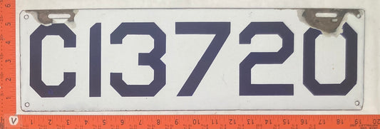 1911 Connecticut #C13720 Passenger License Plate