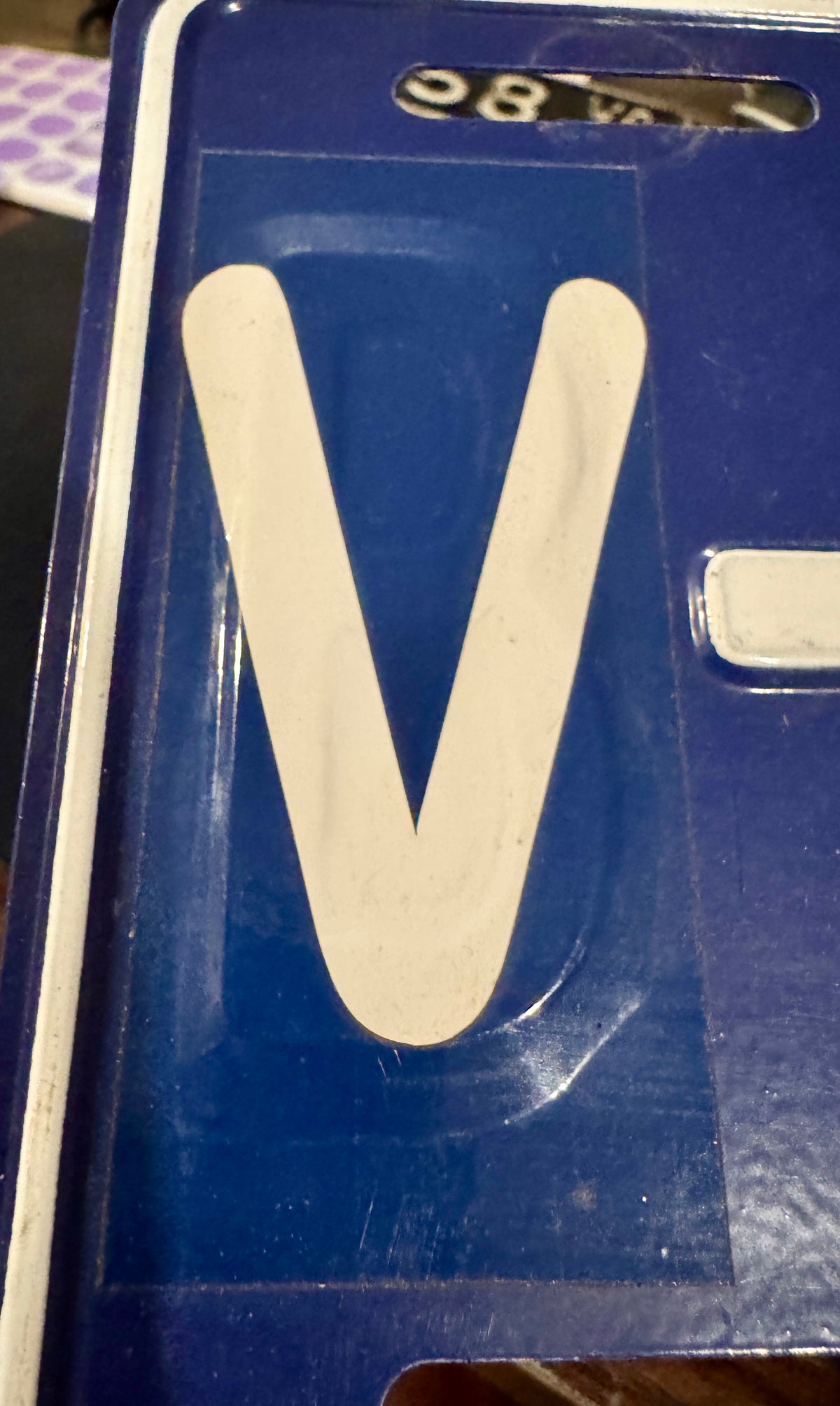 2007 Bonaire #V-5503 Commercial License Plate