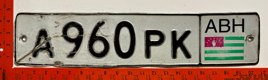 c 2006 Abkhazia #A960PK Passenger License Plate