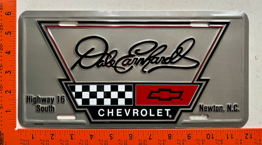 Dale Earnhardt Chevrolet Booster License Plate