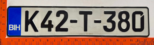 2009 issue Bosnia #K42-T-380 Passenger License