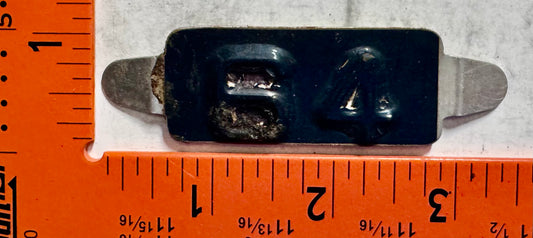 1964 Maine Passenger License Plate Date Tab