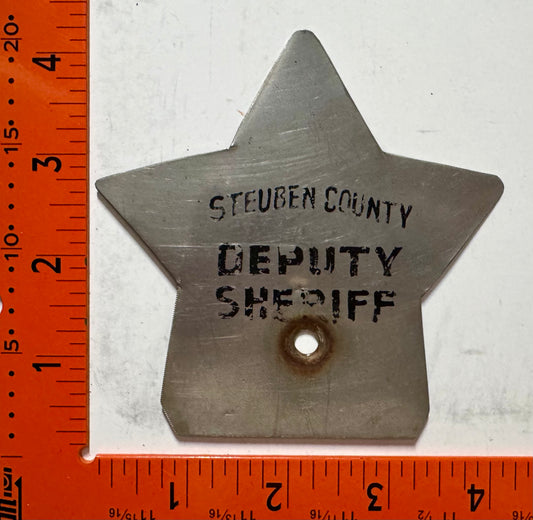 Steuben County (New York) Deputy Sheriff License Plate Topper