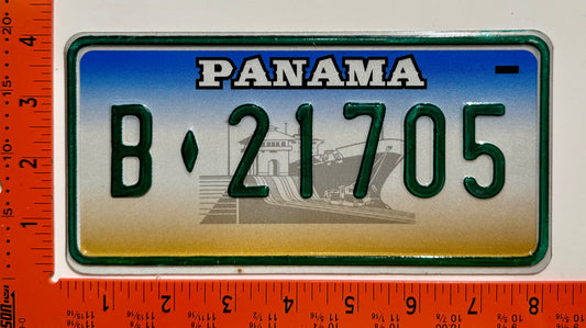 1999 Panama #B-21705 Bicycle License Plate