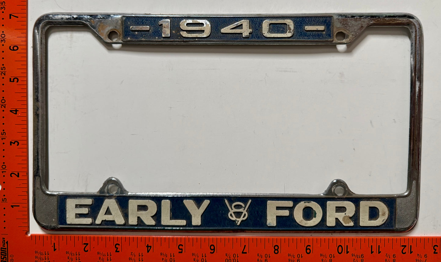1940 Ford License Plate Frame