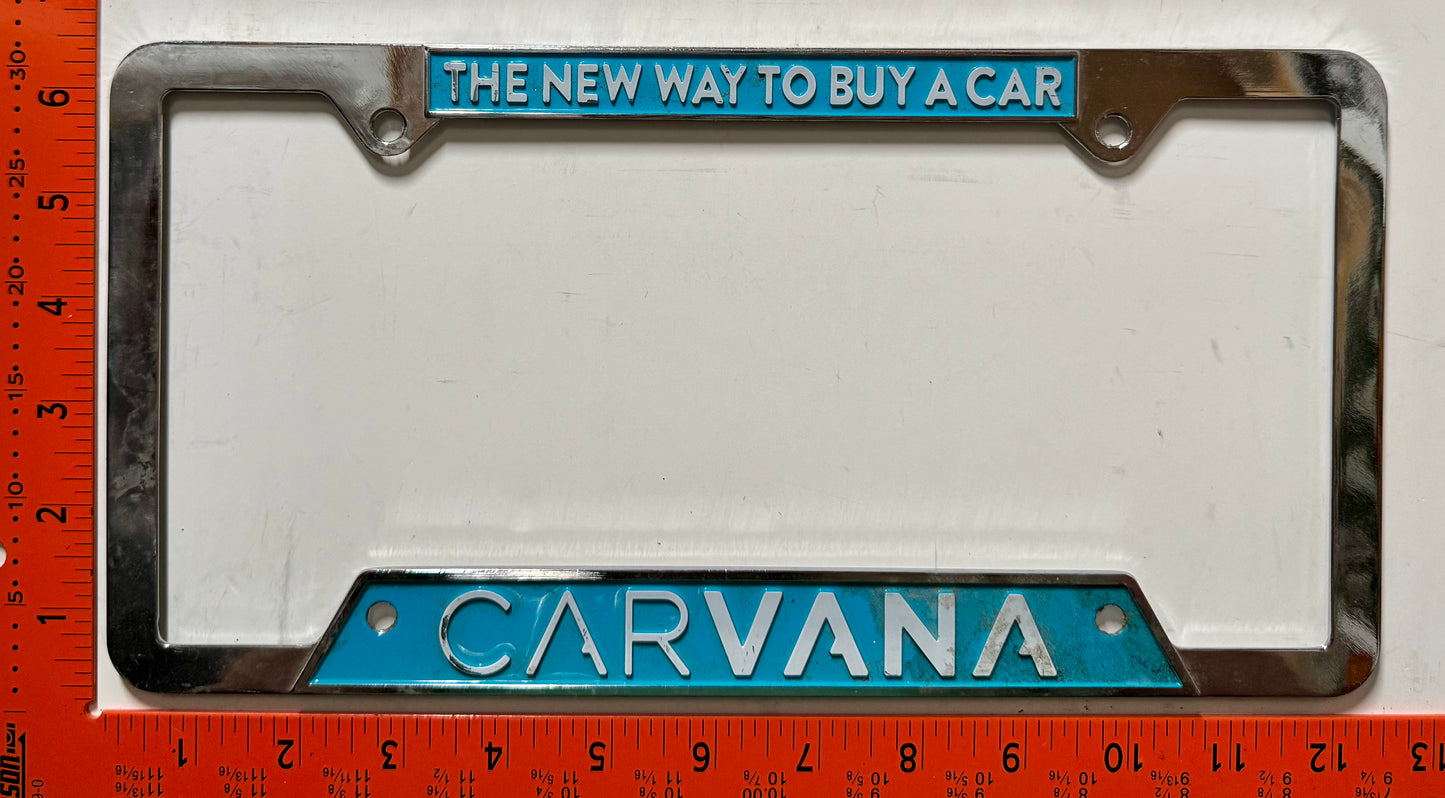 Carvana License Plate Frame