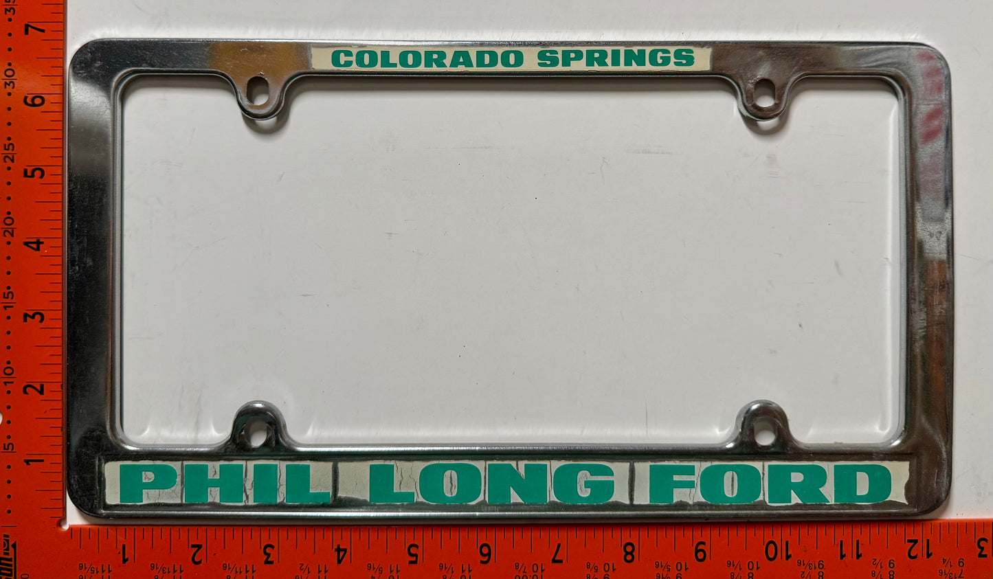 Phil Long Ford (Colorado) License Plate Frame
